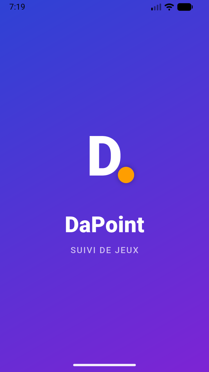 Capture d'écran DaPoint